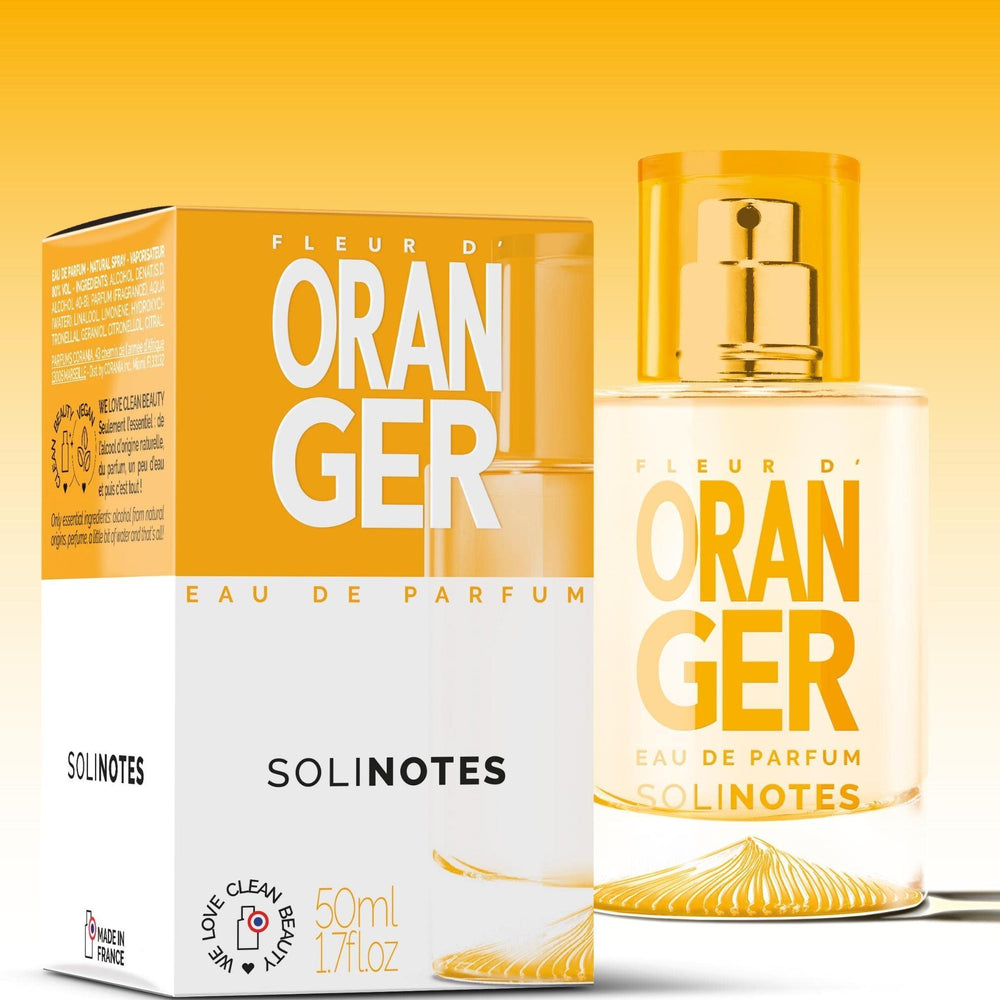 Solinotes Orange Blossom spray action demonstrates easy daily application