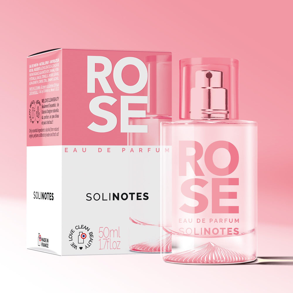 Solinotes Rose hand cream tube provides smooth hands with delicate fragrance