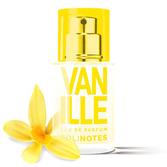 Solinotes Vanilla perfume bottle; sleek design elevates personal fragrance rituals.