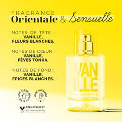 Solinotes Vanilla perfume dispensing shot suggests easy, even application for daily fragrance routine.