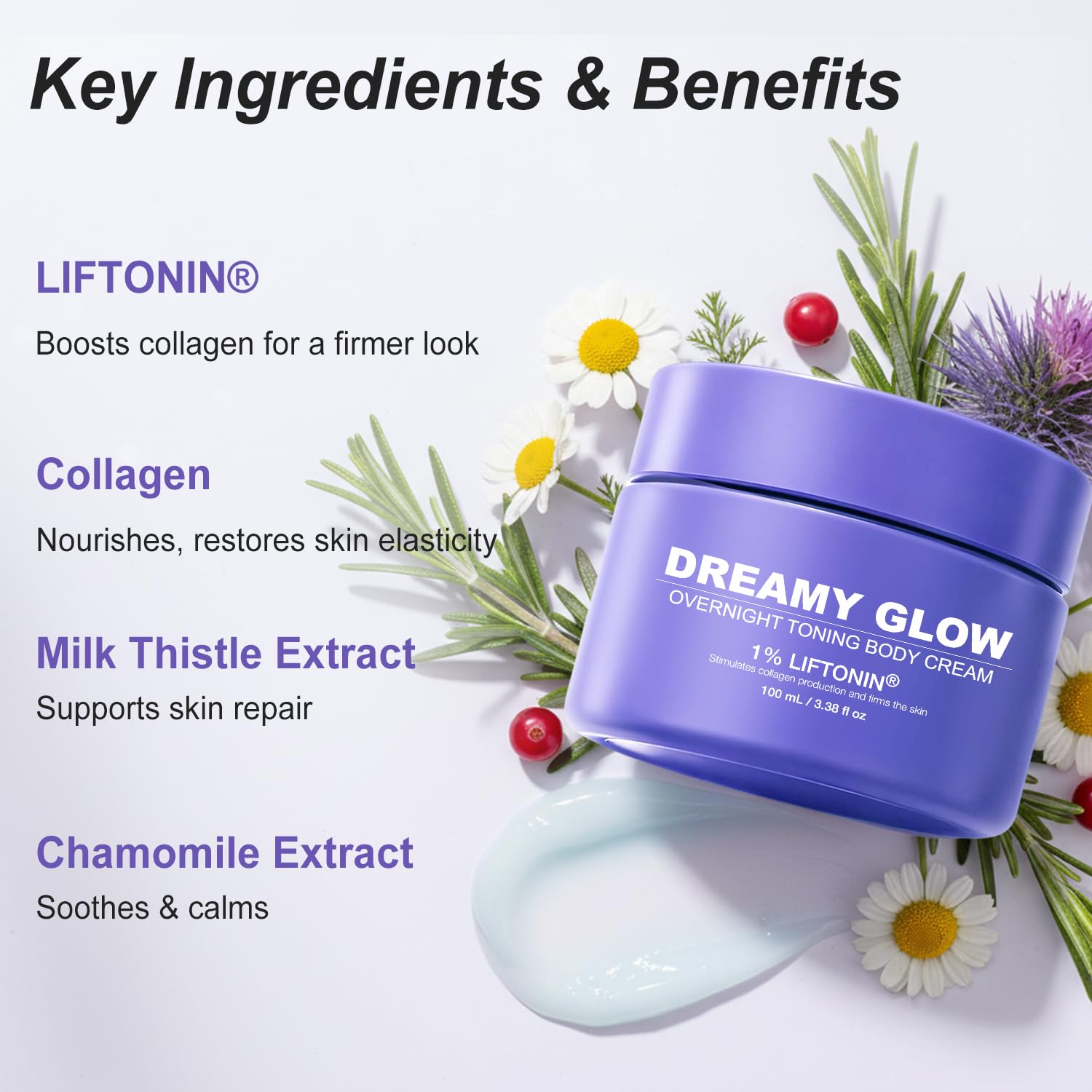 Solivetta Dreamy Glow application on arm and thigh targets problem areas