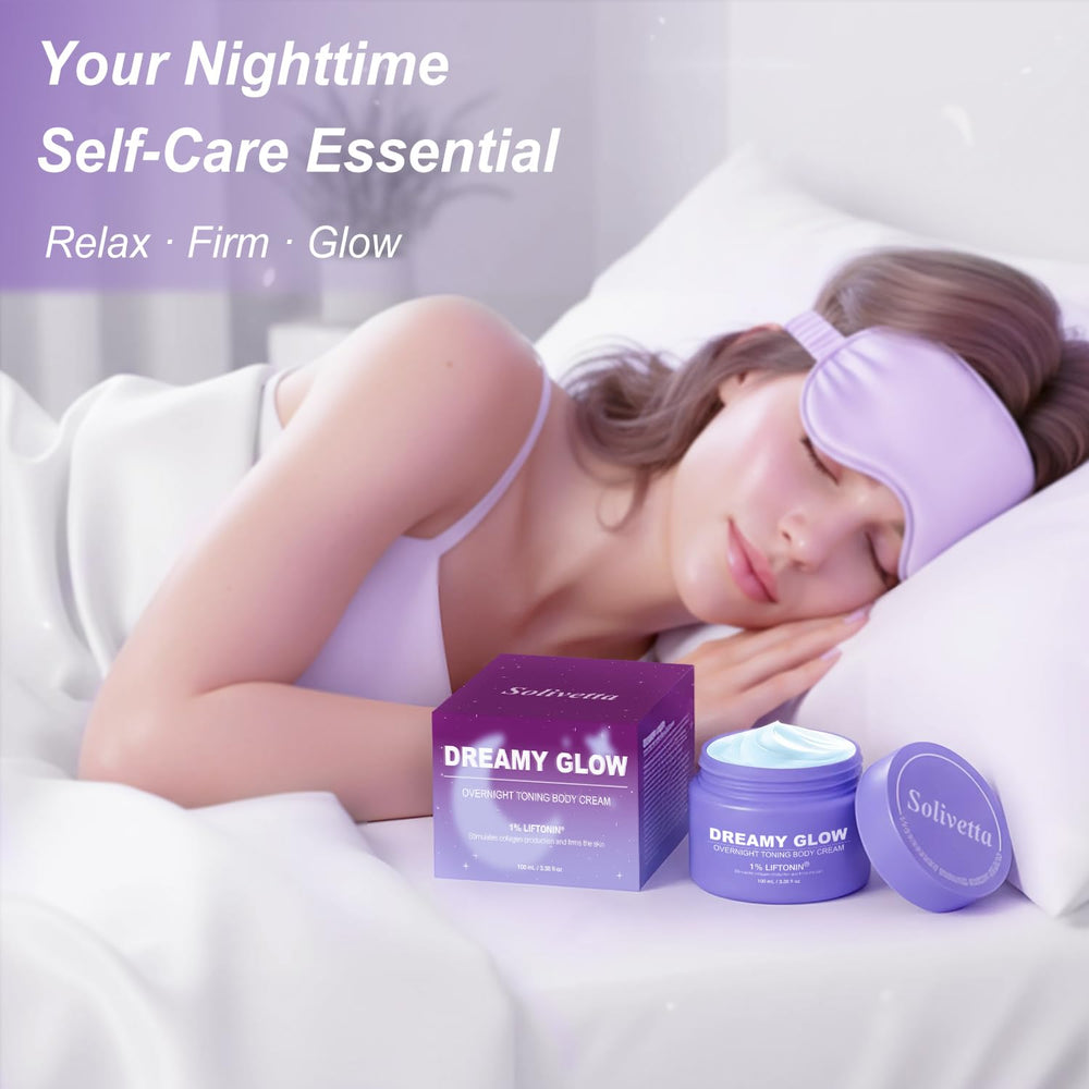 Solivetta Dreamy Glow packaging image reinforces premium branding and use