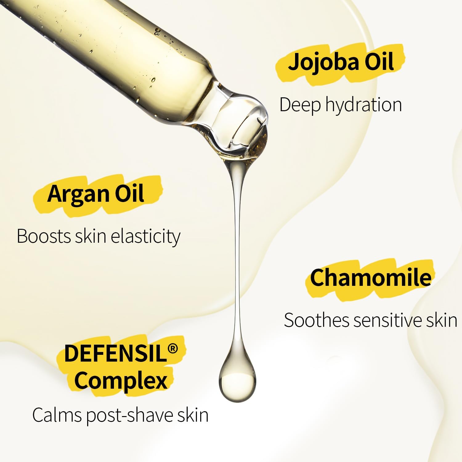 Solivetta Furré Oil chamomile-infused formula soothes sensitive skin.