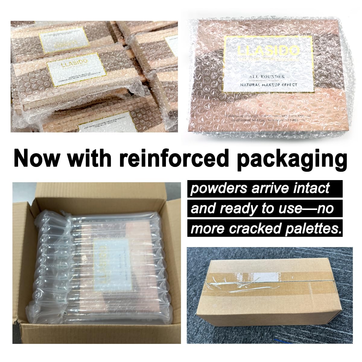 SOLLASY baked makeup palette gift set display ideal for gifting
