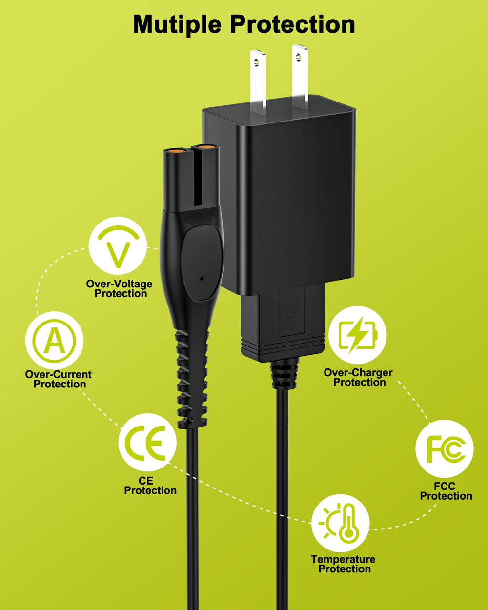 Solopen charger with surge protection for device safety during charging