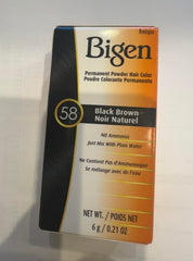 Solstice Bigen powder kit ready for at-home application with gloves.