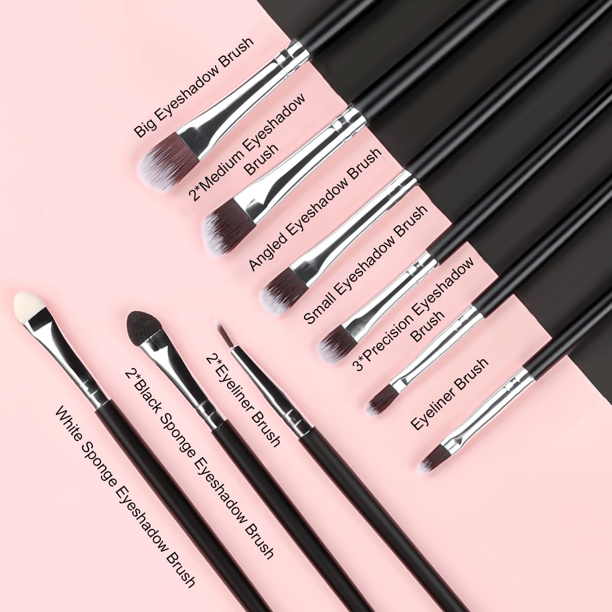 SOLVE eye shadow brush crease tool for defined looks.