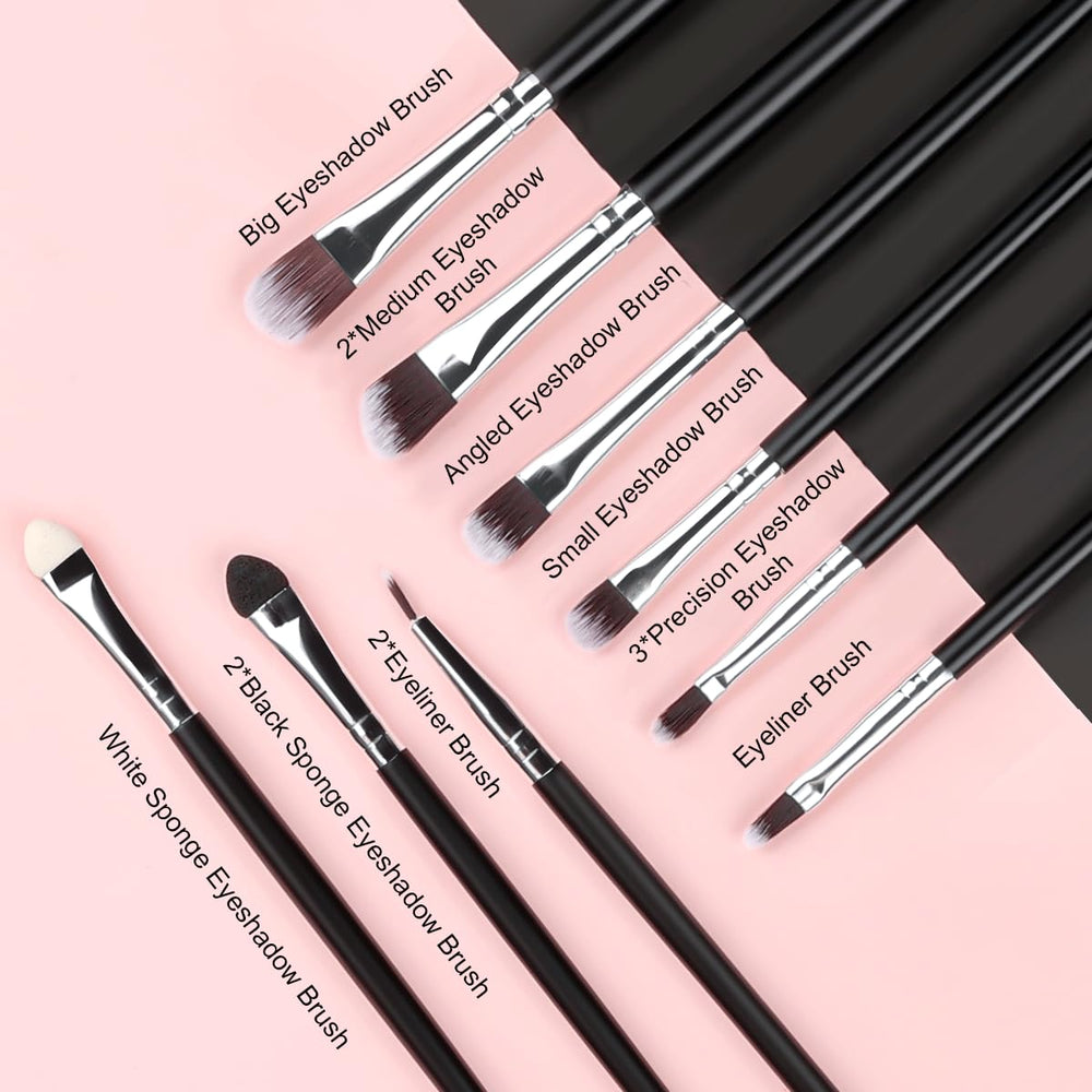SOLVE eye shadow brush crease tool for defined looks.