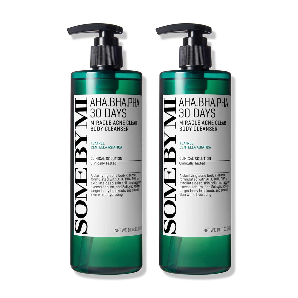 SOME BY MI AHA BHA PHA 30 Days Miracle body cleanser bottle-dispensing for gentle exfoliation