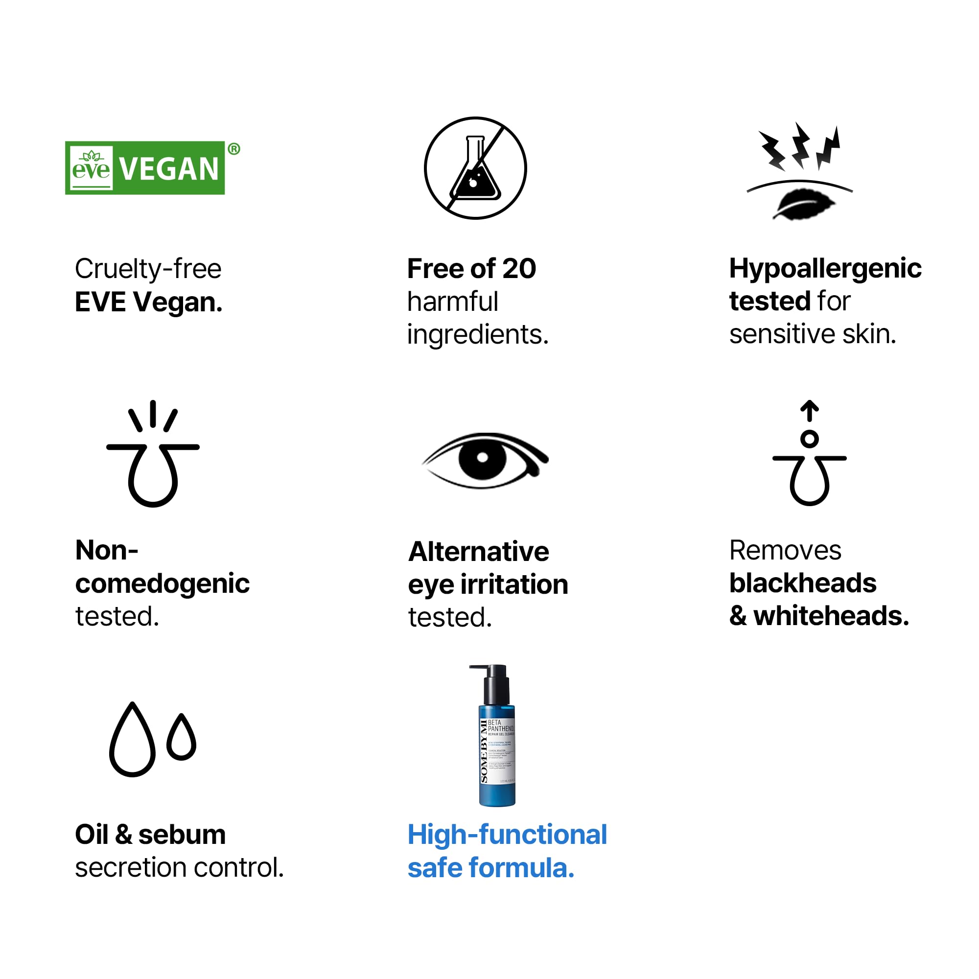 SOME BY MI Beta-Panthenol Repair Gel Cleanser morning routine scene, refreshing start.