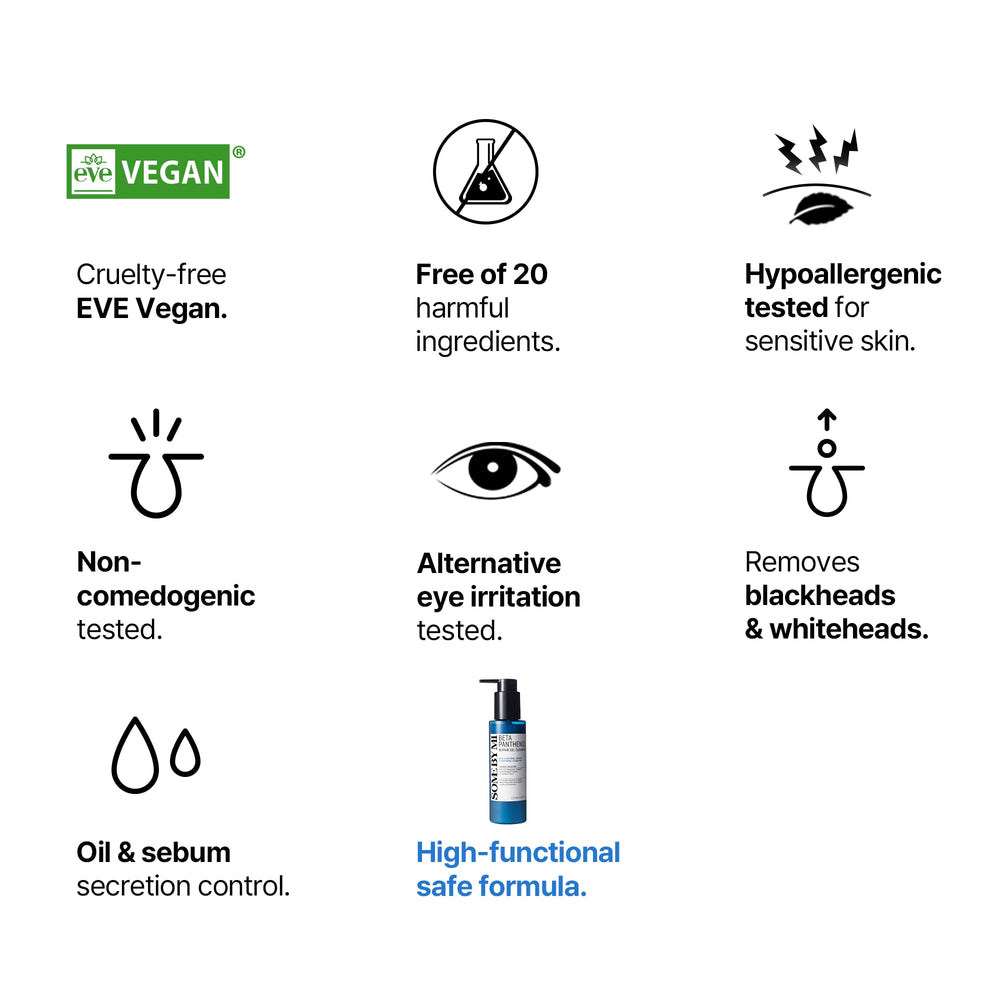 SOME BY MI Beta-Panthenol Repair Gel Cleanser morning routine scene, refreshing start.