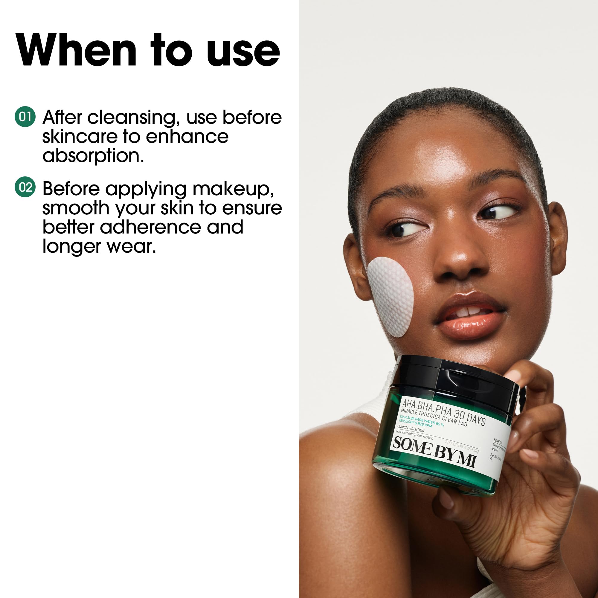 SOME BY MI duo-pack display showcases convenient twice-used routine.