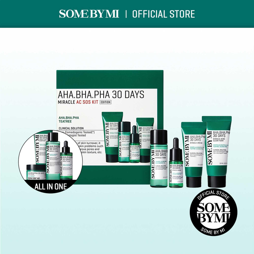 SOME BY MI Miracle Serum bottle for sebum control and soothing benefits.
