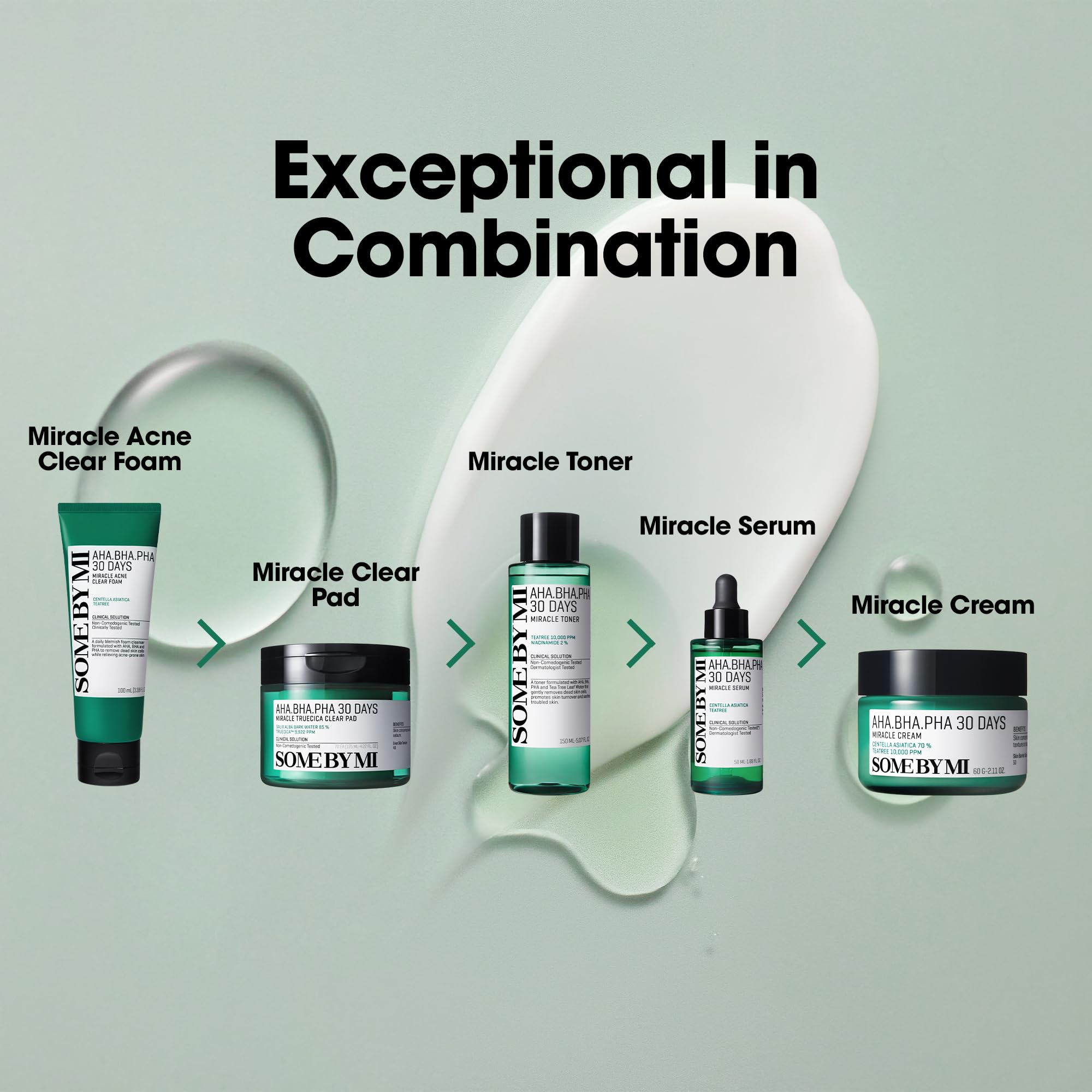SOME BY MI Multi-X Bsasm Plus ingredient highlight suggests skin protection and soothing.