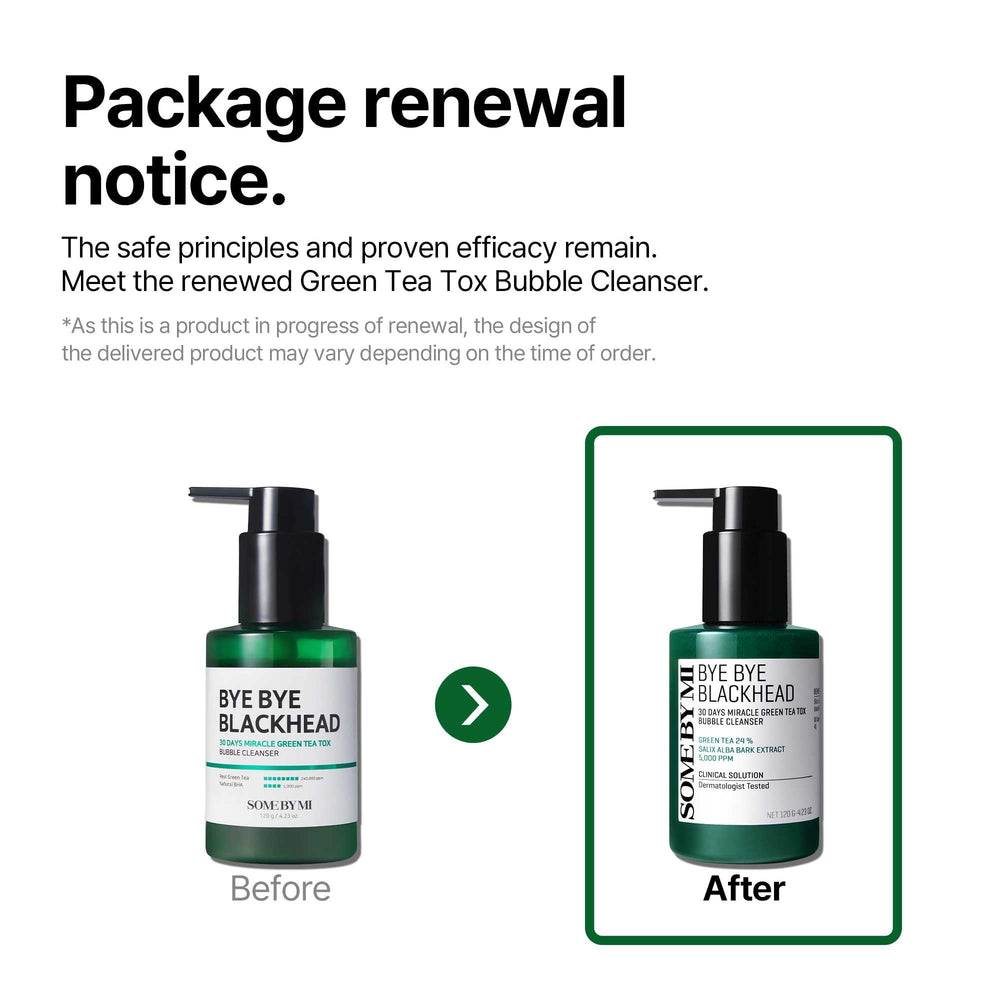 SOME BY MI packaging and brand logo reflects Korean skincare expertise.