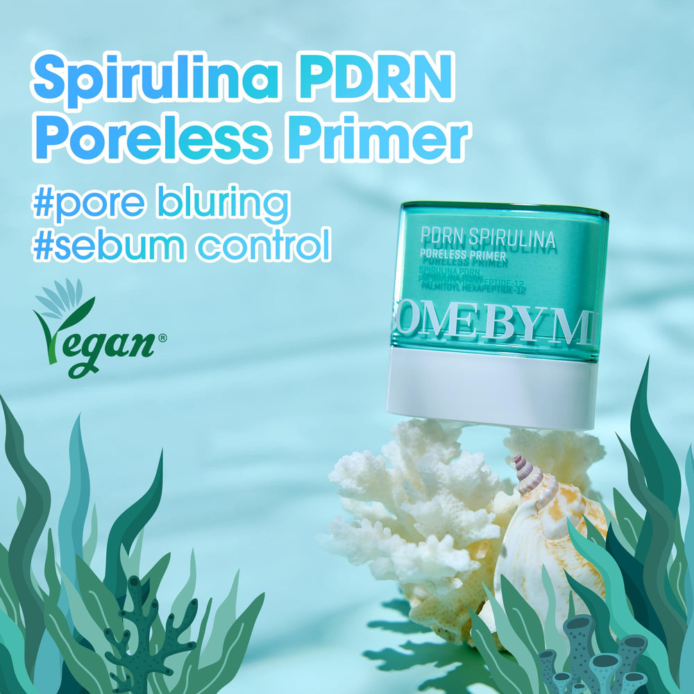 SOME BY MI PDRN Spirulina Primer Stick packaging highlights vegan PDRN and marine extracts