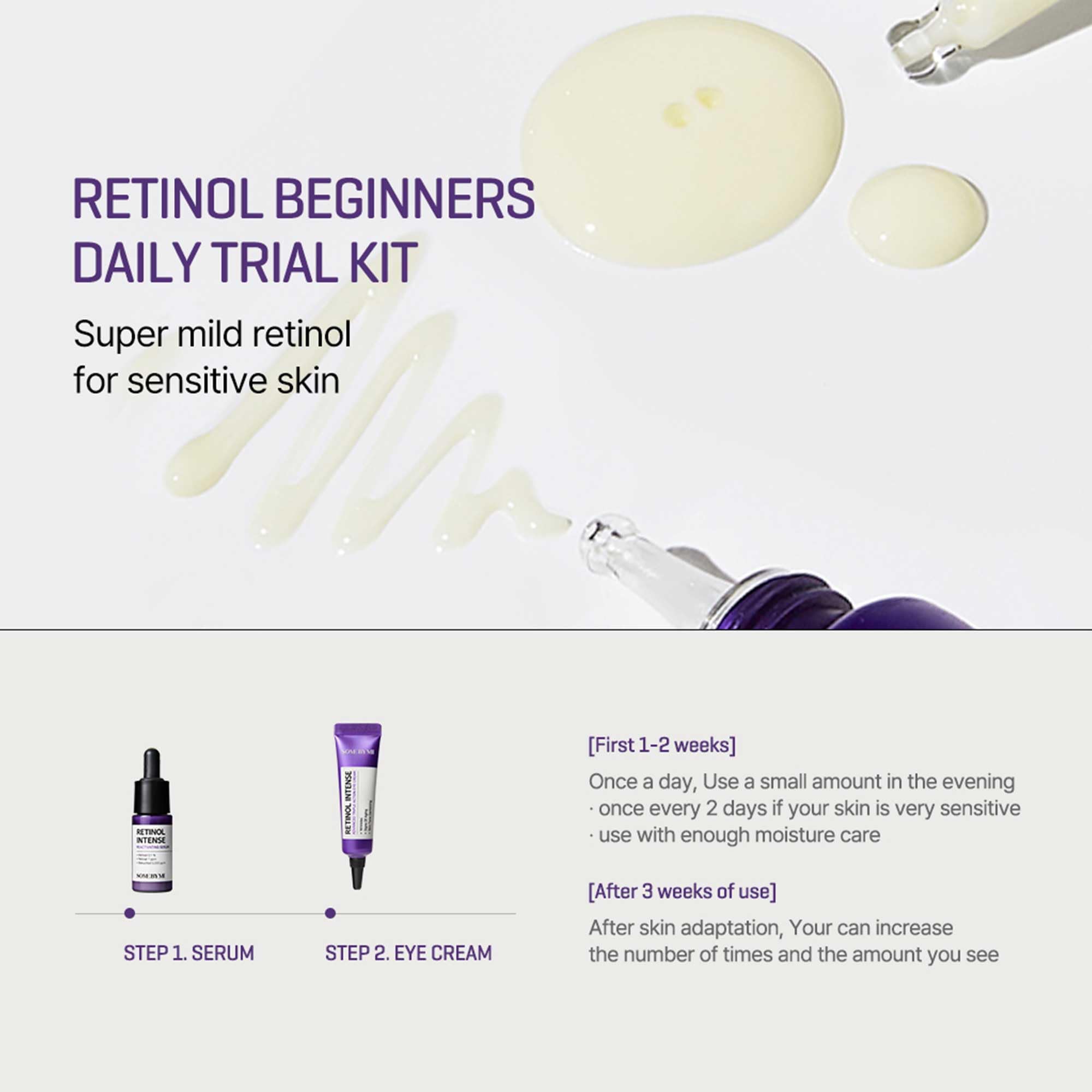 SOME BY MI serum being gently absorbed into skin during use