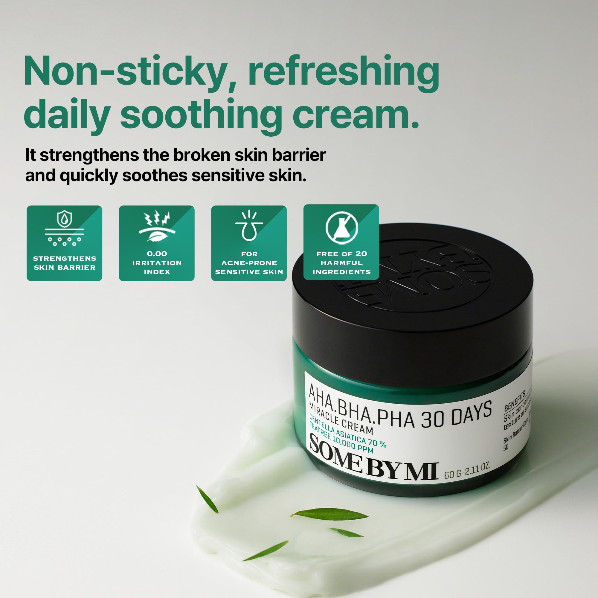 SOME BY MI Tea Tree Water bottle promotes calming care for sensitive skin.