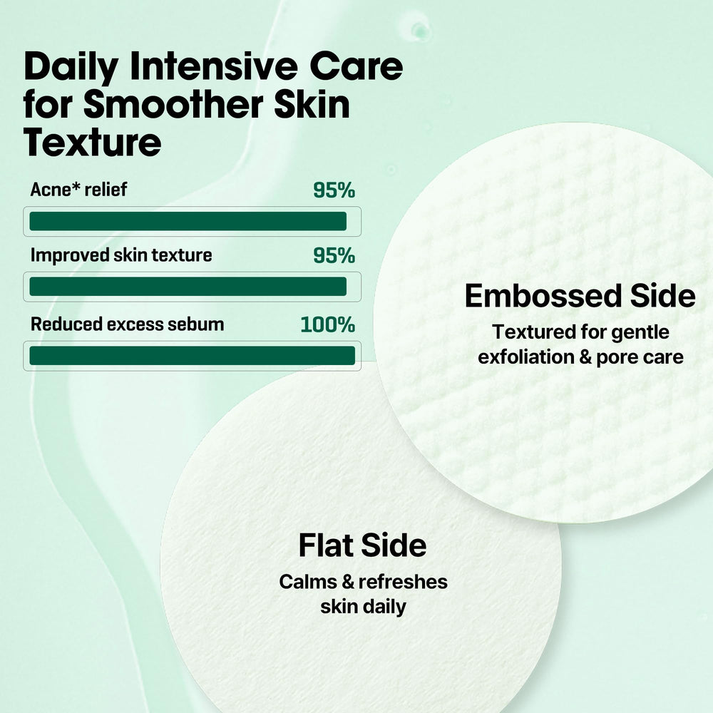 SOME BY MI Truecica calming ingredients close-up on the pad