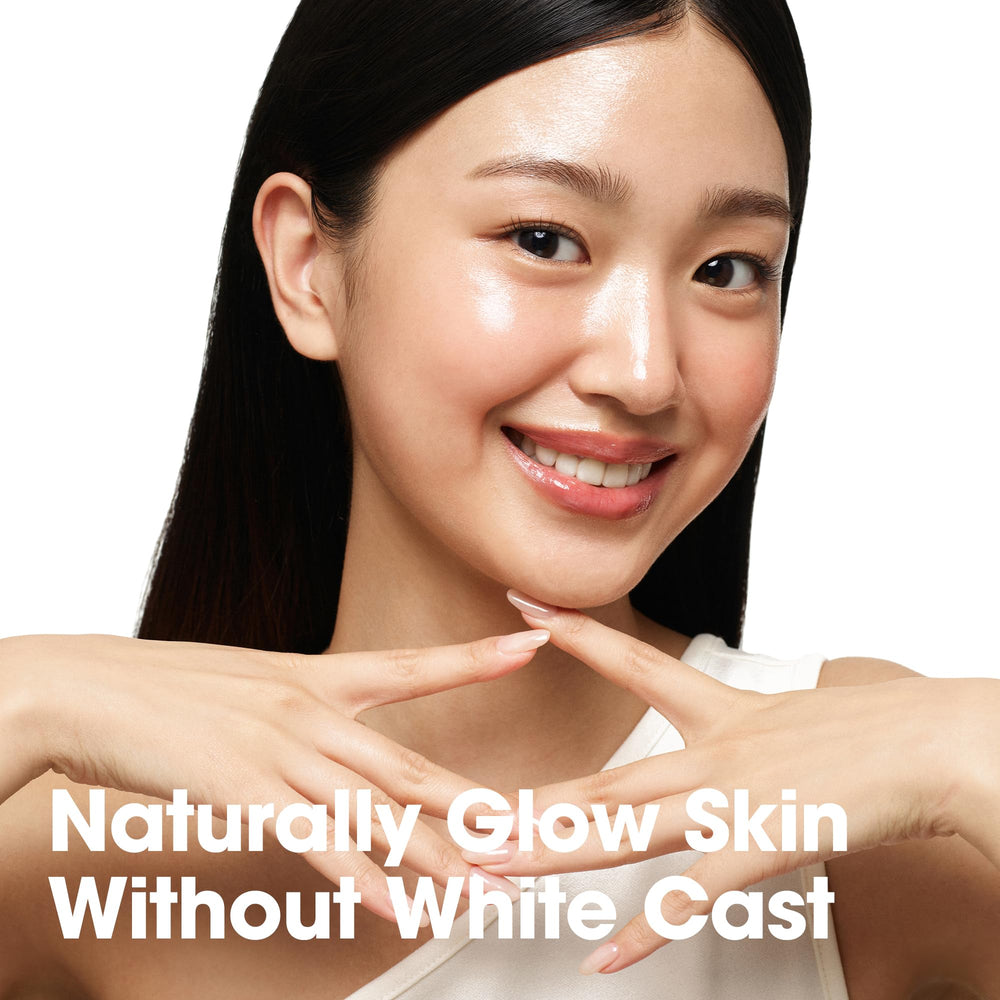 SOME BY MI V10 Hyal Air Fit sunscreen shows no white cast