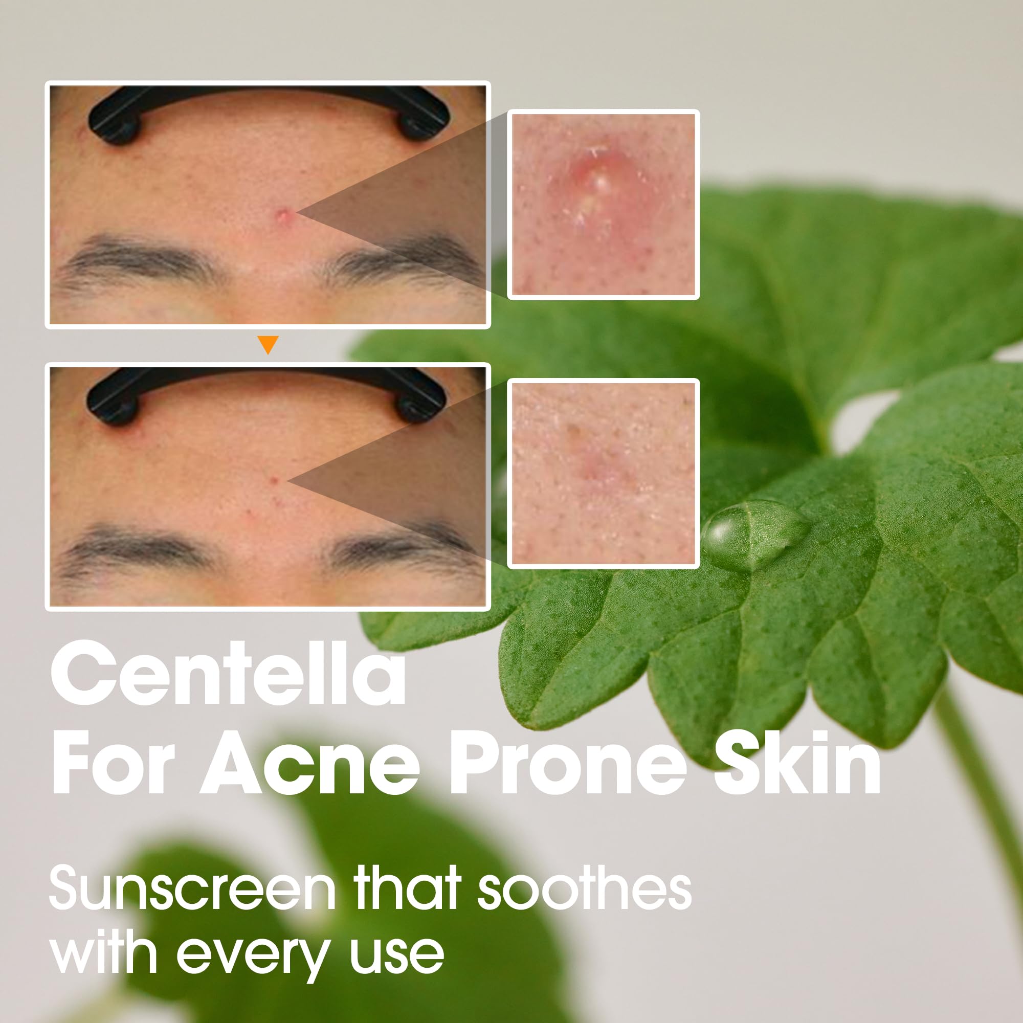 SOME BY MI V10 Hyal Air Fit sunscreen texture closeup highlights silky finish