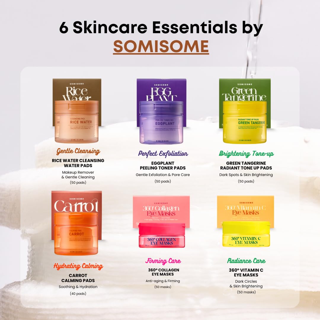 SOMISOME Pore care pads ready for use in a skincare routine