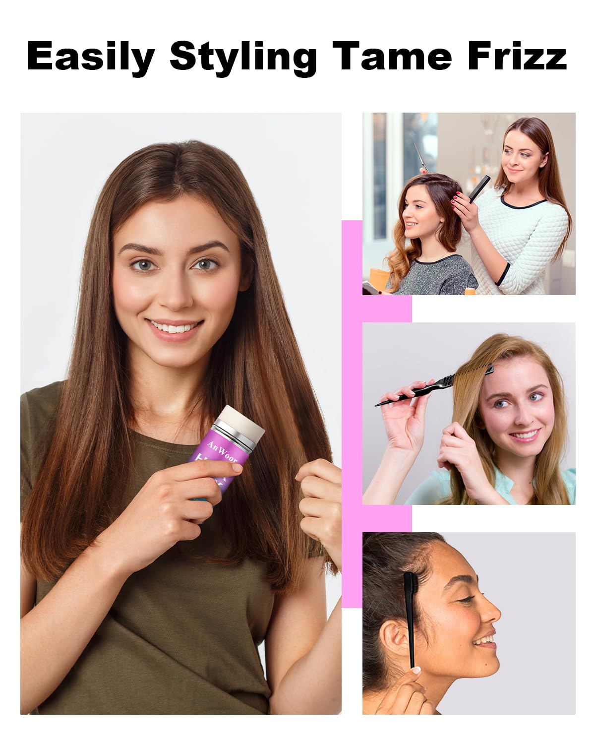 Songzhihao AnWoor bristle brush finishing touch for sleek, polished styles.