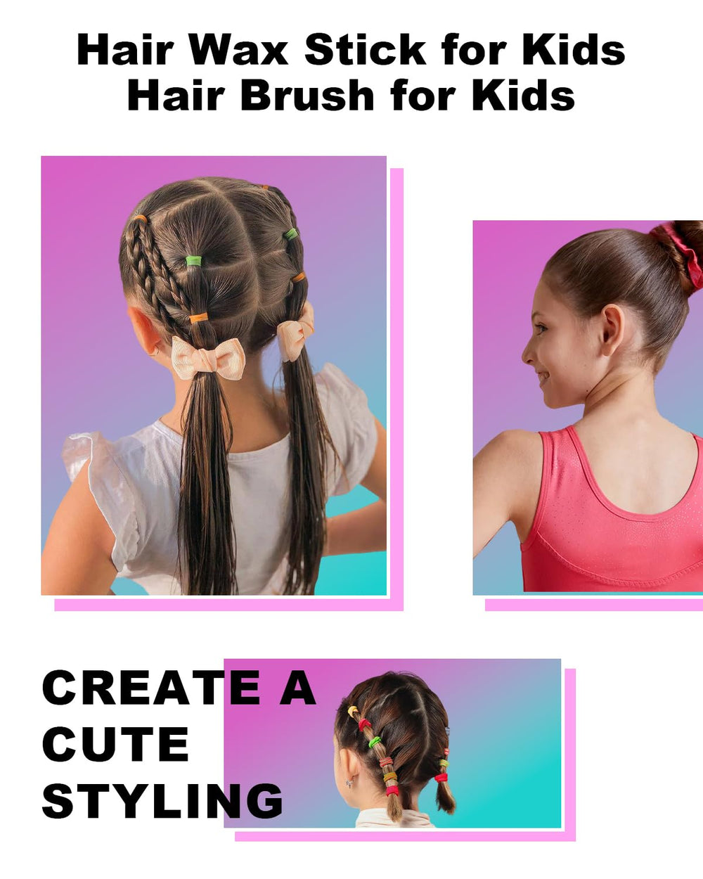 Songzhihao AnWoor kit demonstrates long-lasting styling without residue.