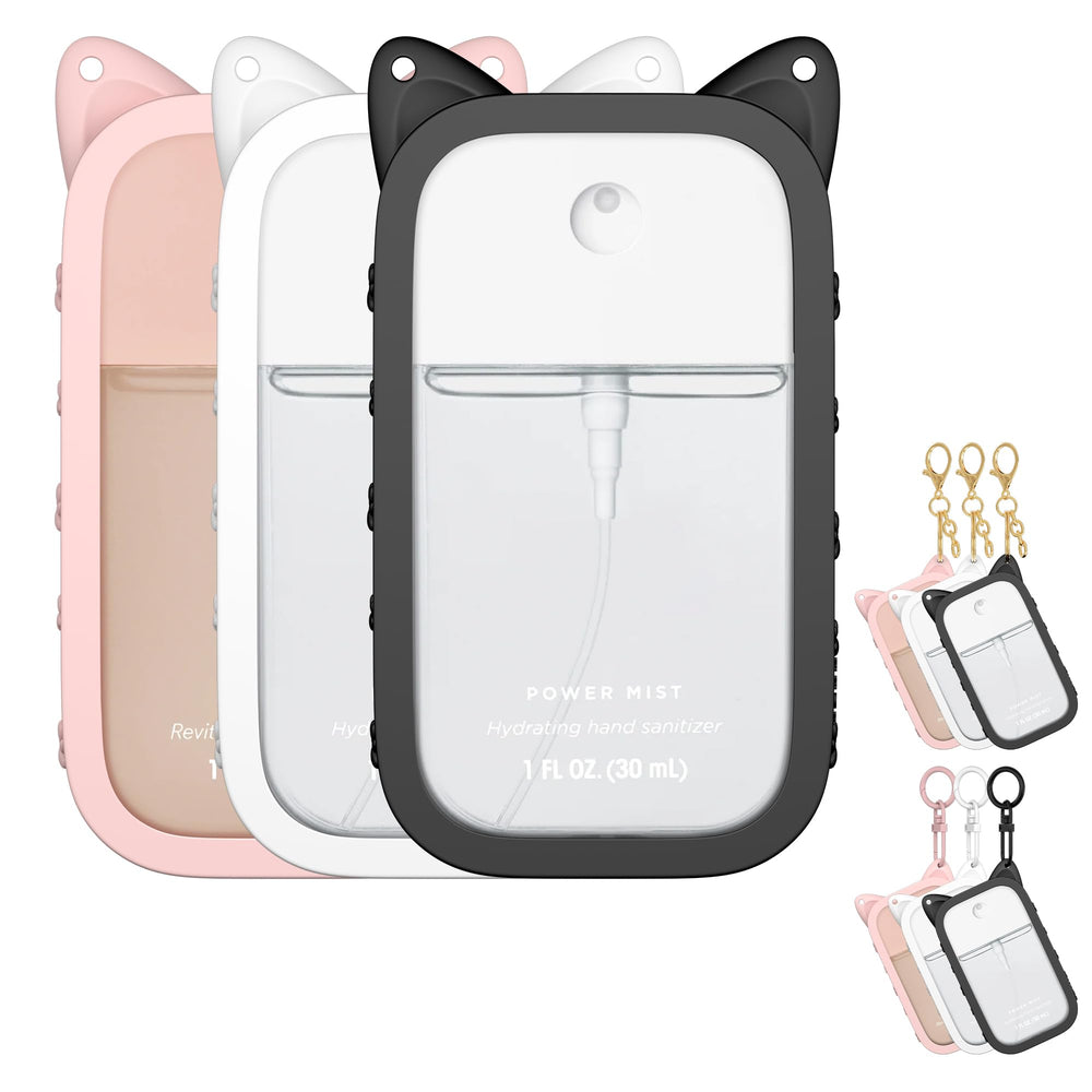 Sonnorel Touchland case ear-design close-up with playful style for on-the-go sanitizers