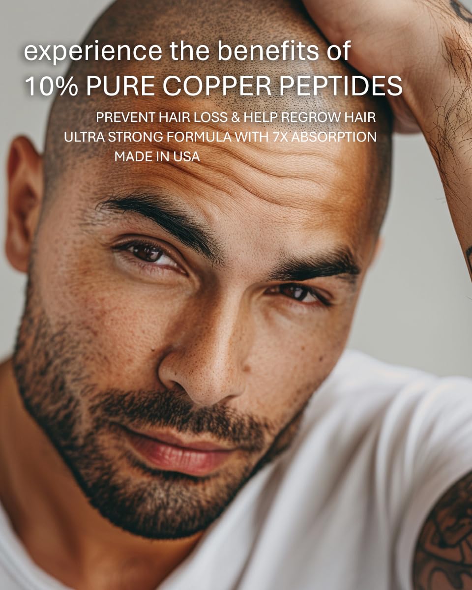 Sonora Supply Co. liposomal-delivery close-up highlights 7x absorption on scalp.