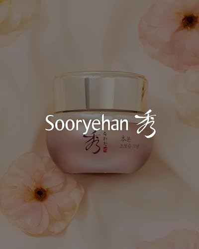 Sooryehan BON Extra Moisture Cream texture close-up shows barrier nourishment during night care.