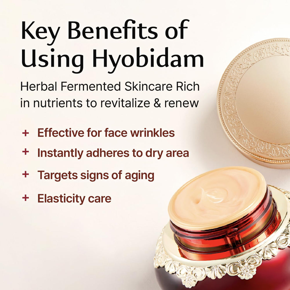 Sooryehan Hyobidam Baekhyodan ingredient swatch illustrating traditional herbal formulation.