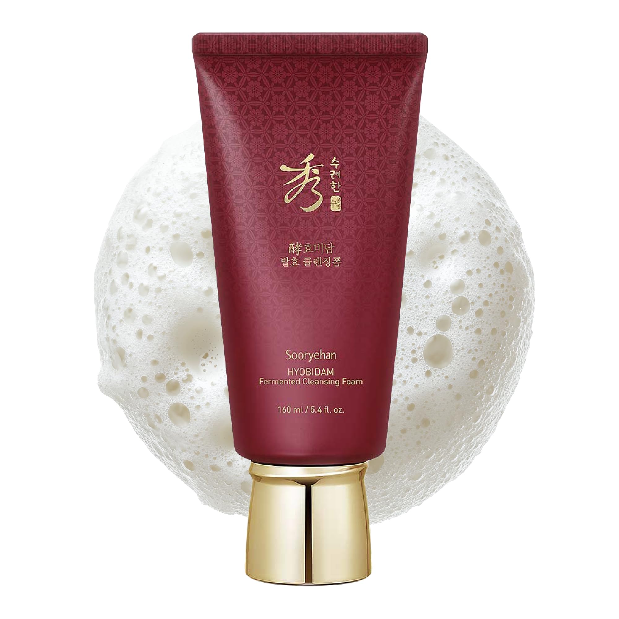 Sooryehan Hyobidam Fermented Cleansing Foam bottle for hydrated cleansing