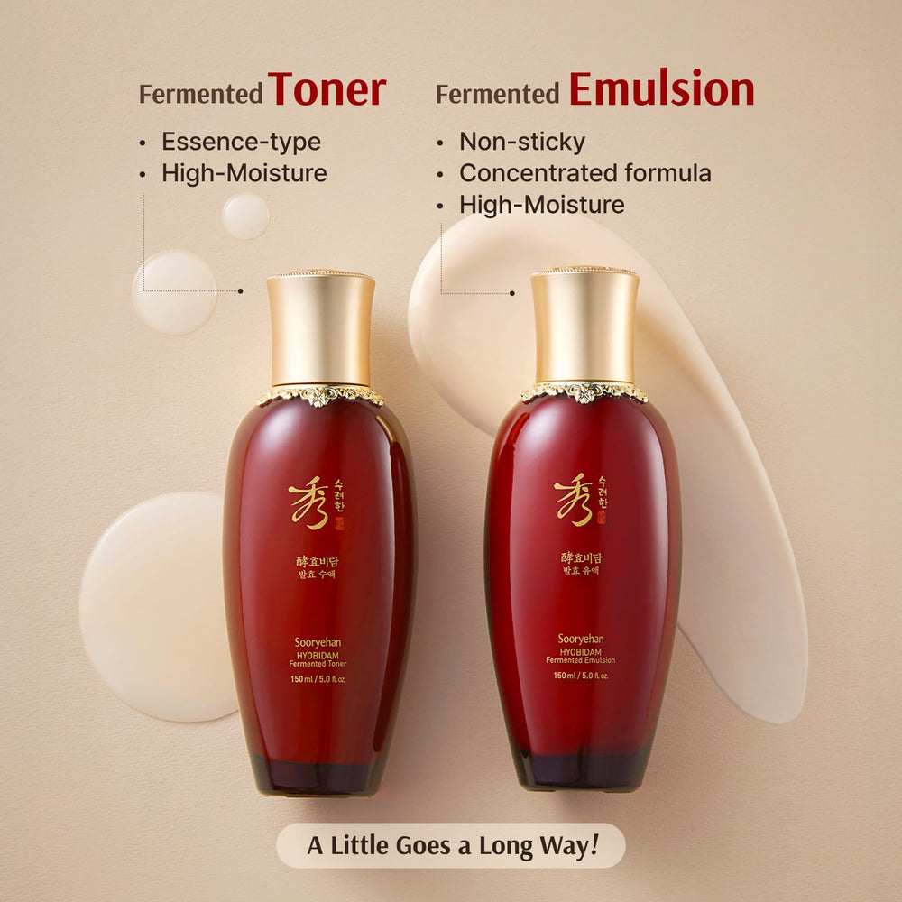 Sooryehan Hyobidam fermented cream tube nourishes skin without heaviness.