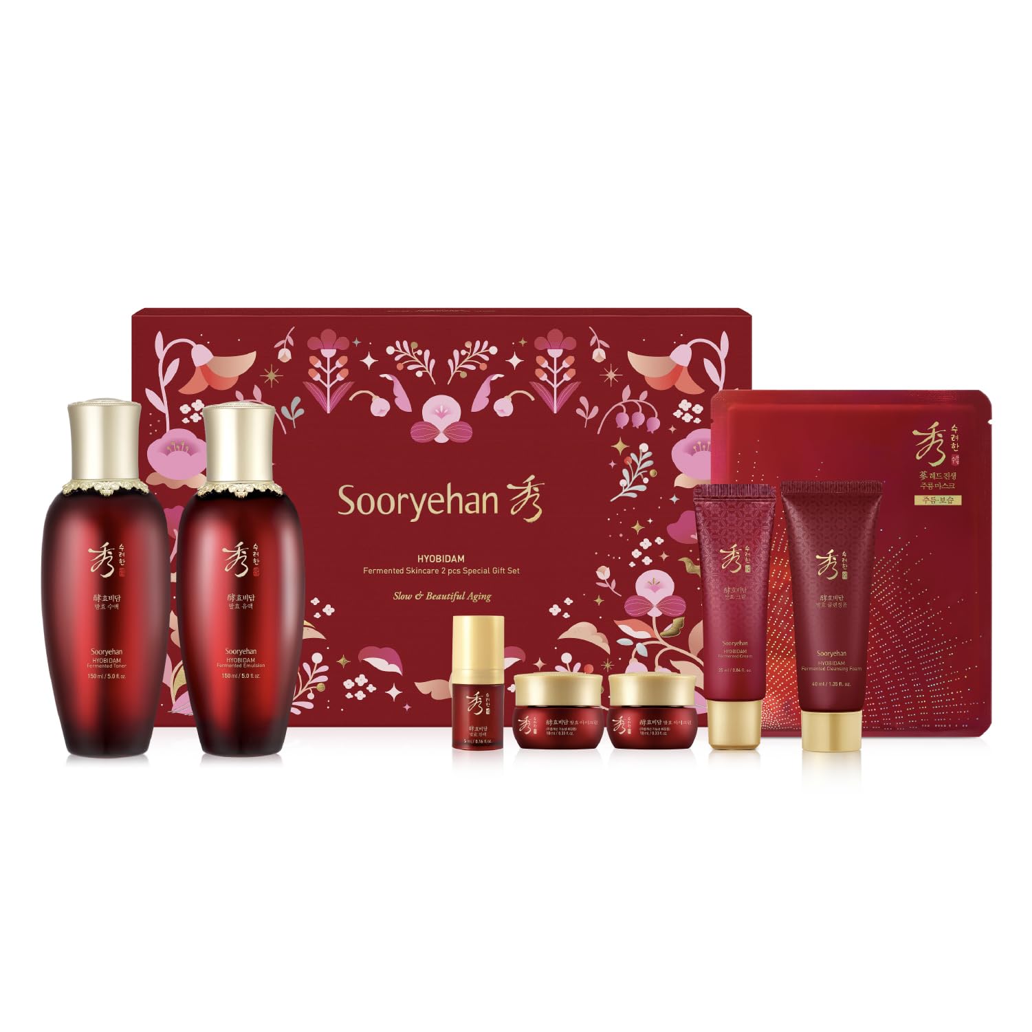 Sooryehan Hyobidam toner bottle delivers hydrating care for your skincare routine.