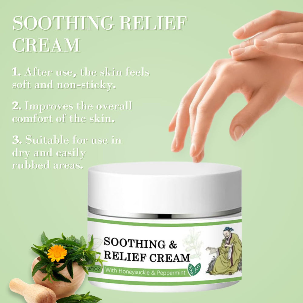 Soothing Relief Cream travel-friendly demonstrates on-the-go moisture anytime.