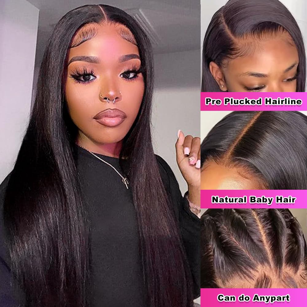 SOPSFR natural hairline with baby hairs for seamless pre-styled look.