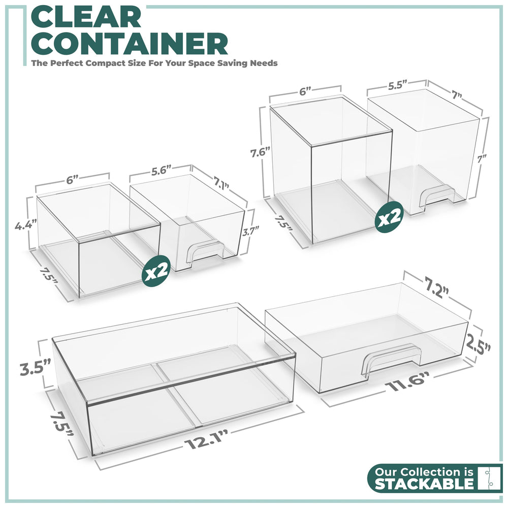Sorbus wide drawer reveals spacious storage for pantry items.