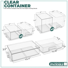 Sorbus wide drawer reveals spacious storage for pantry items.