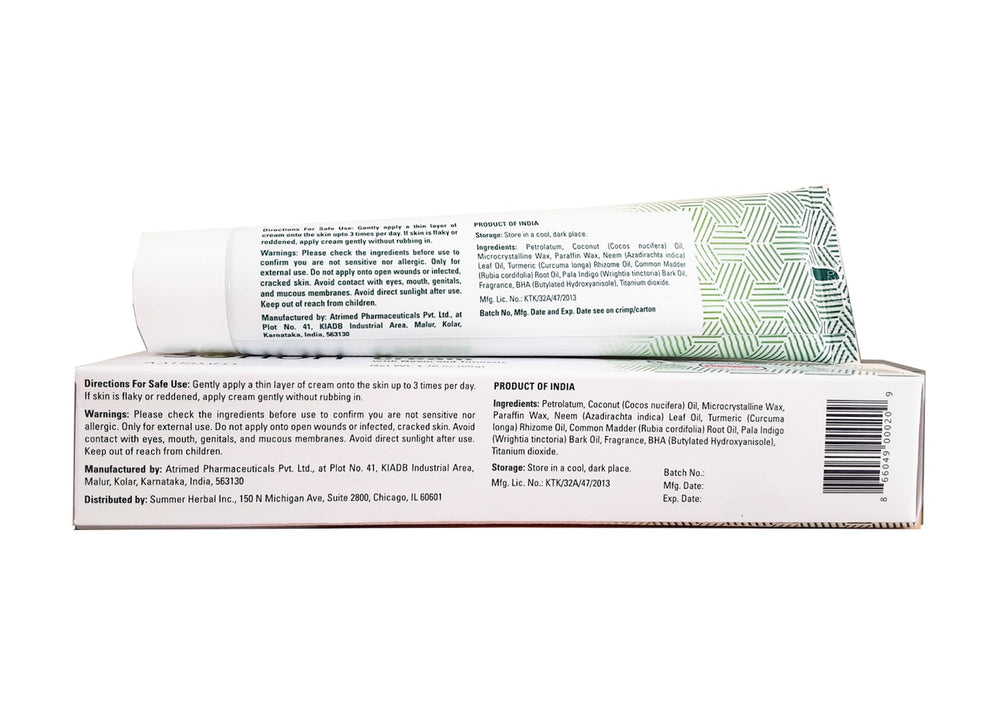Sorion Cream ingredients coconut oil closeup emphasizing deep moisturization