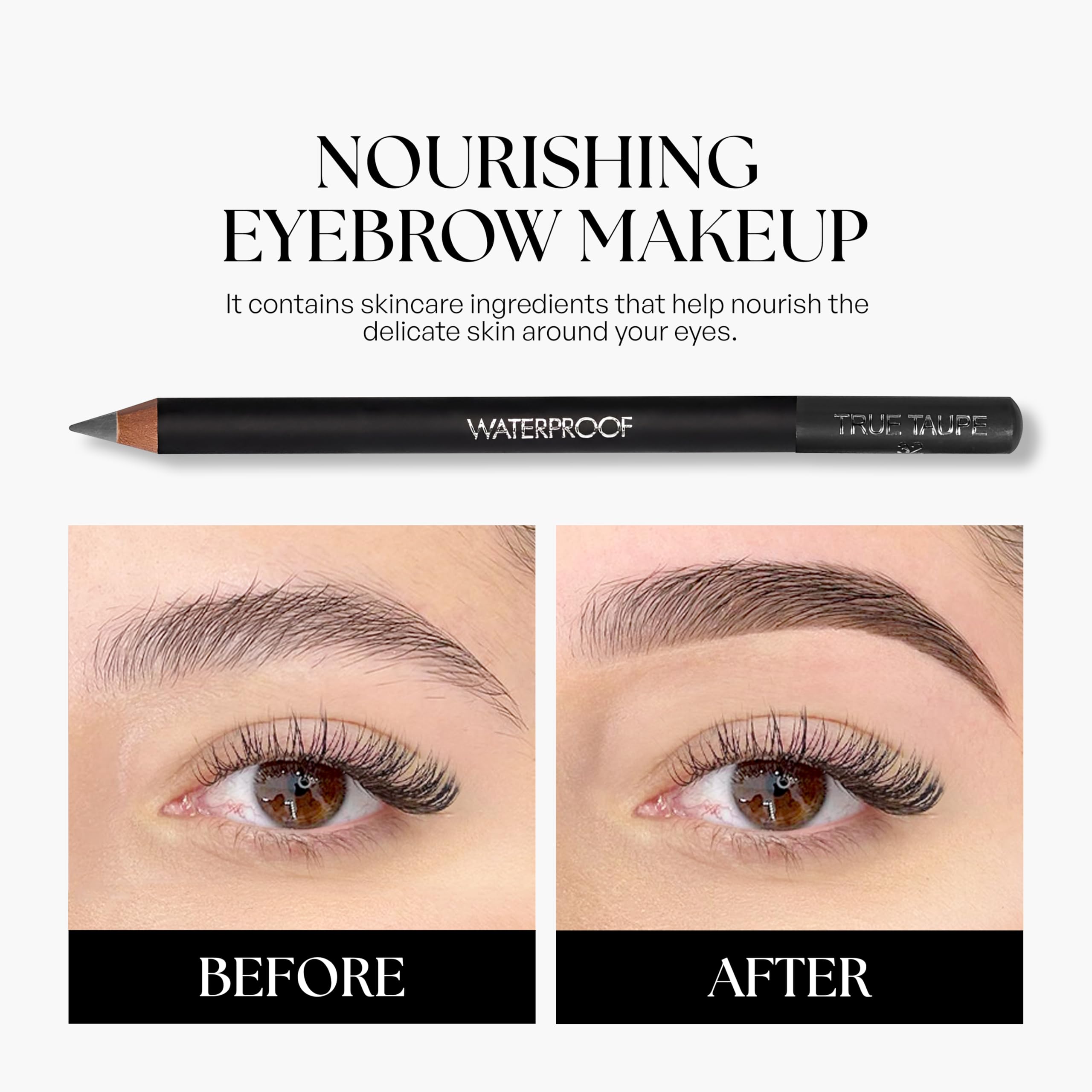 SORMÉ dual-purpose brow pencil and brush enables quick grooming
