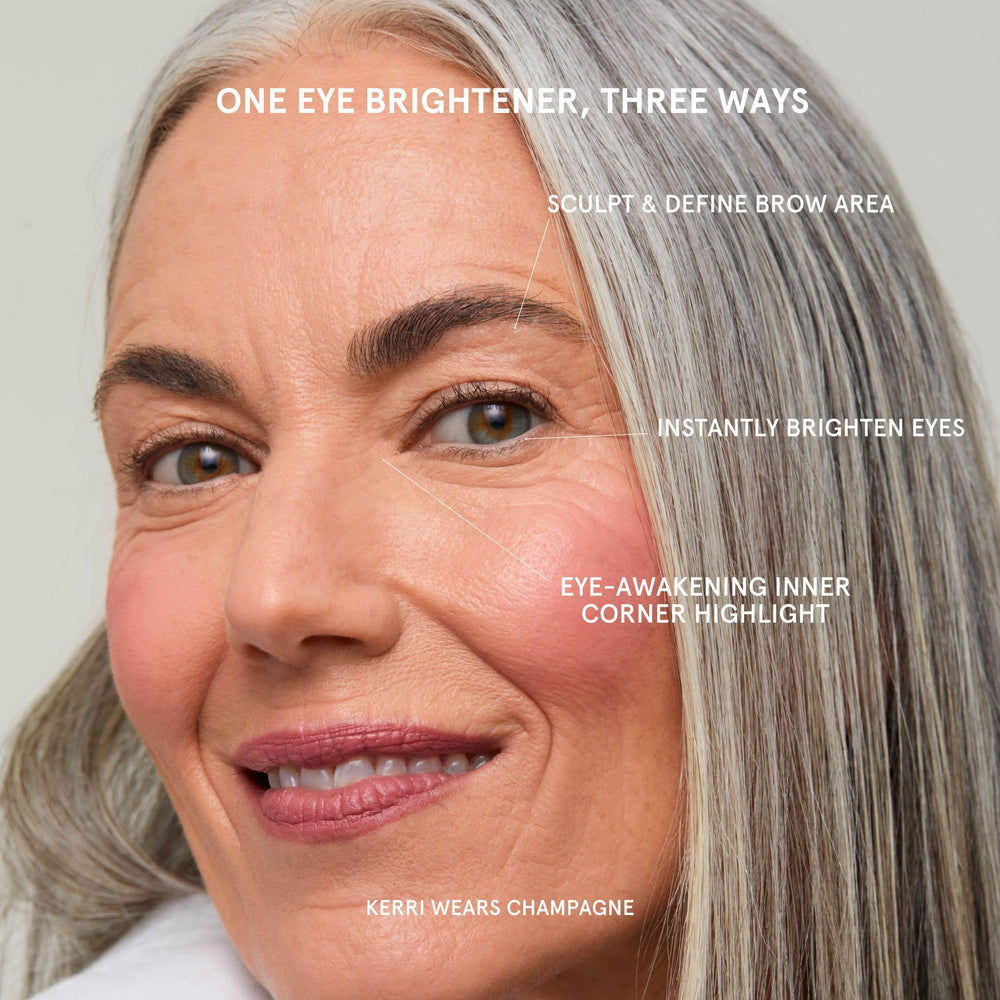 Soshe Waterline Eye Brightener bottom waterline definition for subtle depth.