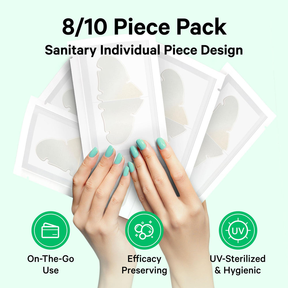Sosky nose patches with strong adhesion for overnight wear
