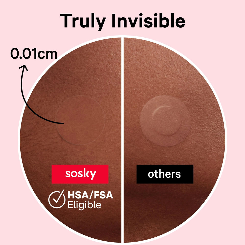Sosky Pimple Patches absorption layer drawing out pimple gunk within hours