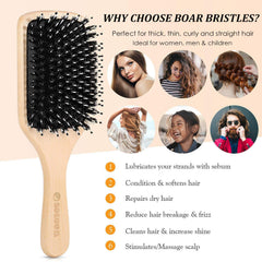 Sosoon tail comb included for easy separation and grooming