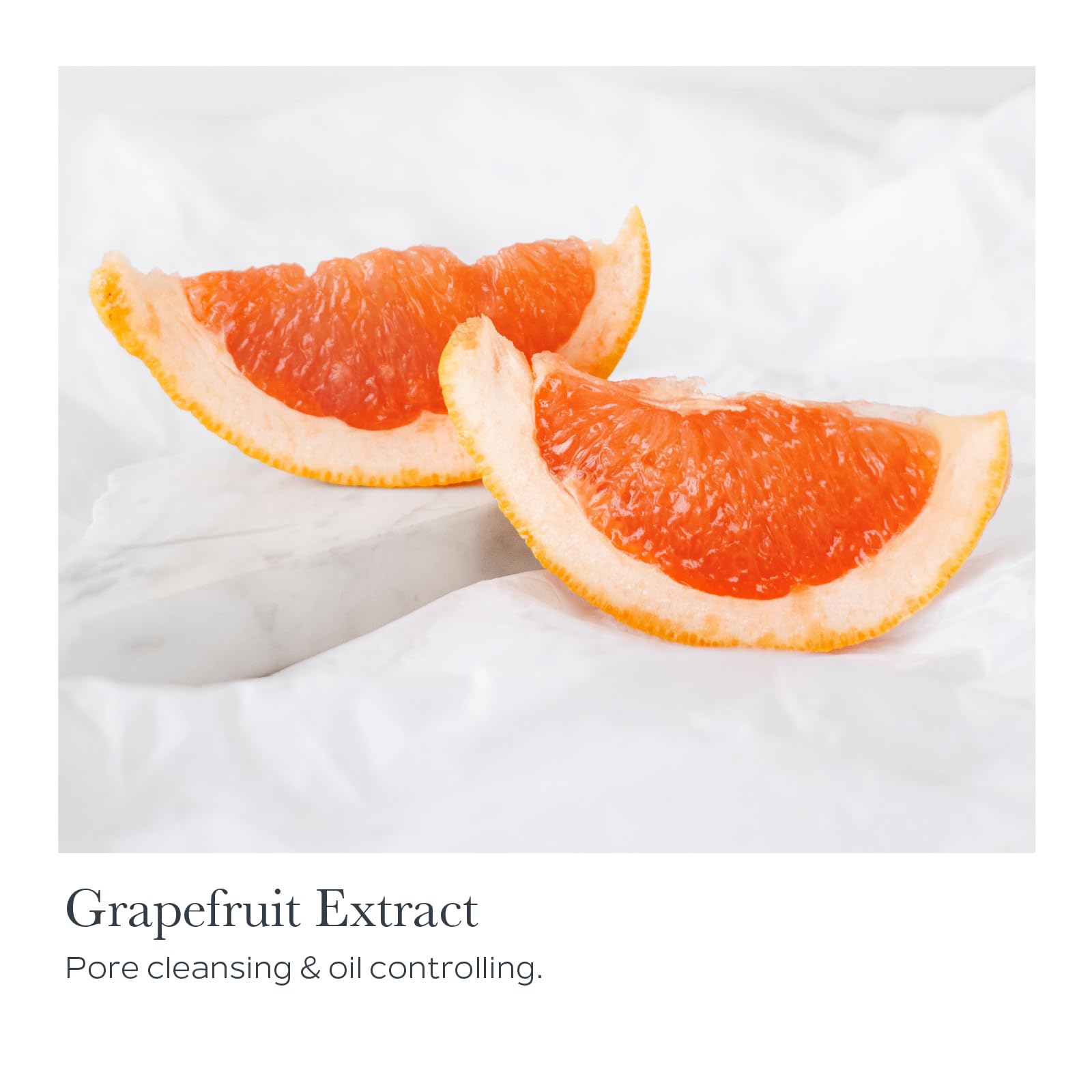 SOTHYS Vitality Cleansing Milk face closeup highlighting grapefruit-infused hydration