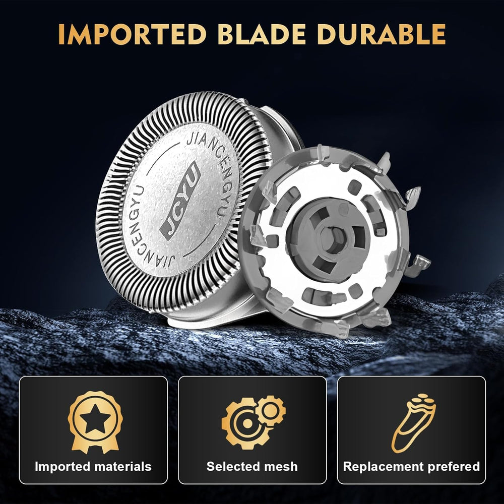 Soujcou SH30 upgraded-5-blade-system image shows efficient cutting and smoother passes.