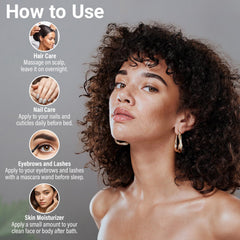 SoulSpa Pure castor oil hexane-free formulation for pure, solvent-free care