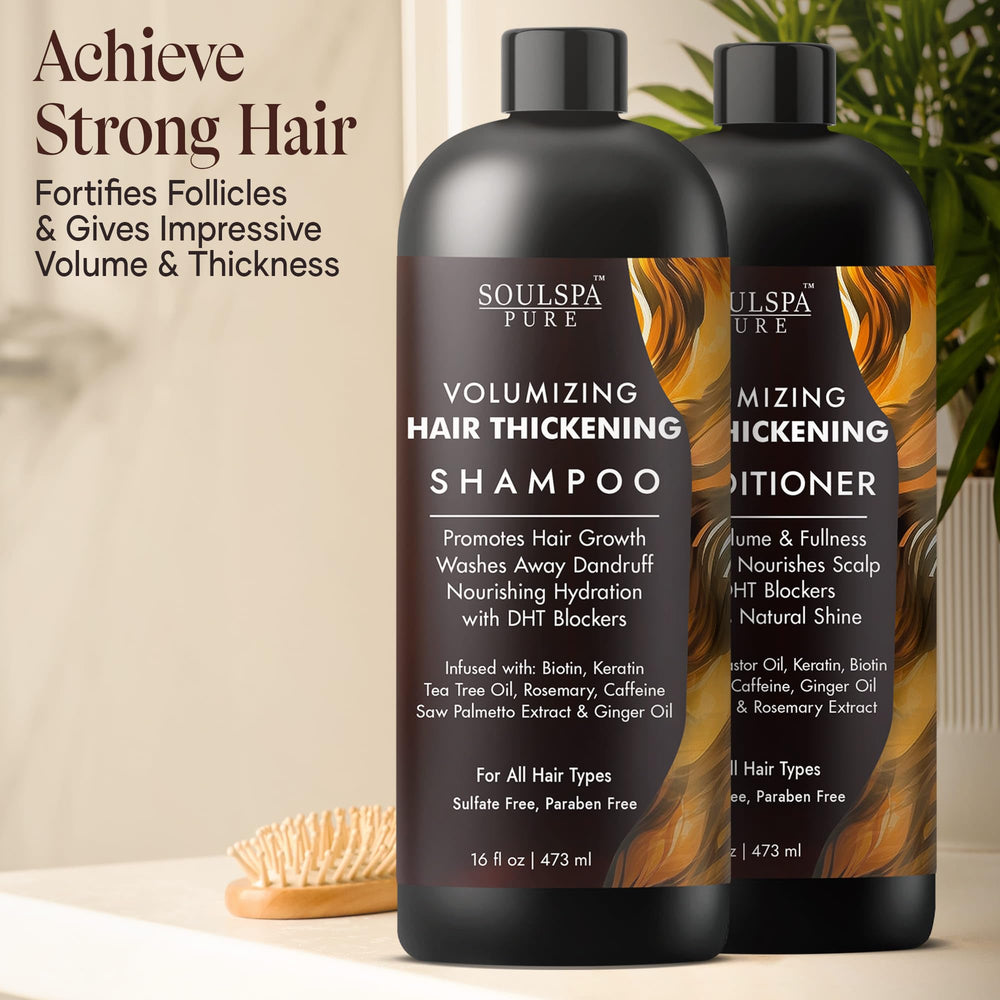 SOULSPA PURE saw palmetto extract label emphasizes scalp nourishment