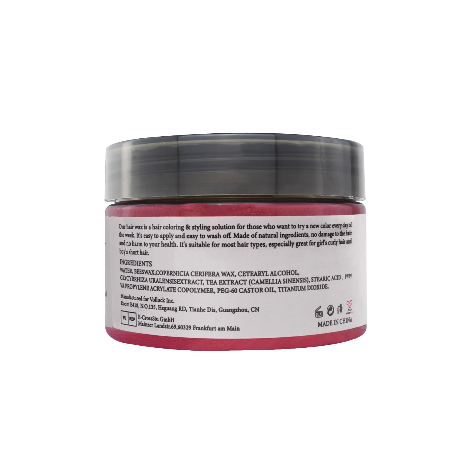 SOVONCARE eco-friendly ingredients emphasize skin-friendly, non-irritating styling option.
